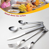 Dawoochen Heads Up Flatware - Hygienic and Prevents Messy Stains