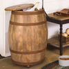Deep Creek Wine Barrel Storage Table