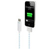Dexim Visible Green - Illuminated Smart Charge and Sync Cable