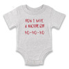 Die Hard Christmas Infant Bodysuit - Now I Have a Machine Gun Ho-Ho-Ho