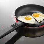 Digital Temperature Display Frying Pan
