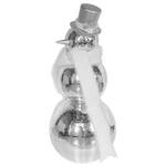 Disco Ball Snowman Statue - Stands 3-Ft Tall