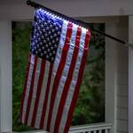 Discreet House Flag Solar Light