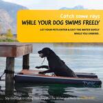 Dog-DOK - Inflatable Floating Dog Water Ramp For Pools, Boats, and Docks