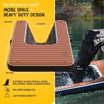 Dog-DOK - Inflatable Floating Dog Water Ramp For Pools, Boats, and Docks