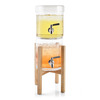 Double-Decker Glass Drink Dispenser