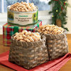 Double Sided Nut Basket for Opened and Unopened Shells