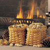 Double Sided Nut Basket for Opened and Unopened Shells