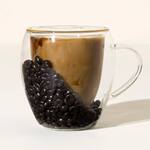 Double-Walled Coffee Bean Illusion Mug