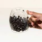 Double-Walled Coffee Bean Illusion Mug
