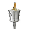 Double-Walled Stainless Steel Champagne Bucket and Stand