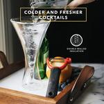 Dragon Glassware Double-Walled Cocktail Glasses