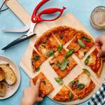 Dreamfarm Scizza Pizza Scissors - Slide, Slice, and Serve