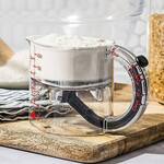 Dreamfarm UpCup - 4-in-1 Measuring Cup with Adjustable Squeegee Base