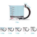 Dreamfarm UpCup - 4-in-1 Measuring Cup with Adjustable Squeegee Base