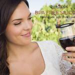 Drink Tops - Ventilated Silicone Wine Glass Covers