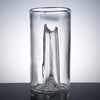 Dual Chamber Beer Glass - Blends Two Beers Together