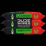 DUDE Wipes Dingle Bells - Pine, Balsam, and Clove Scented Flushable Wipes