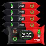 DUDE Wipes Dingle Bells - Pine, Balsam, and Clove Scented Flushable Wipes