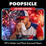 DUDE Wipes Poopsicle - Ice Pop Scented Flushable Wipes