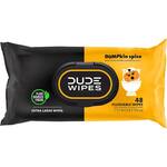 DUDE Wipes Pumpkin Spice Flushable Wipes