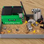 Dumpster Fire Zen Garden