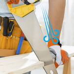 Dust Blaster - Attachable Dust Blower and Work Light for Power Tools