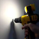 Dust Blaster - Attachable Dust Blower and Work Light for Power Tools