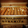 Dynamite Fire Starters in a Wooden Crate