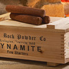 Dynamite Fire Starters in a Wooden Crate