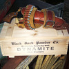 Dynamite Fire Starters in a Wooden Crate