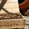 Dynamite Fire Starters in a Wooden Crate