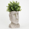 Easter Island Head Statue Planter