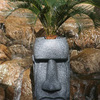 Easter Island Moai Head Planter