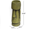Easter Island Moai Head Urn Planter