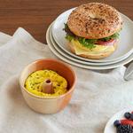 Egg on a Bagel Maker