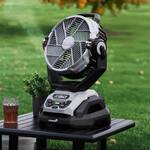 EGO POWER+ Cordless Tabletop Oscillating Misting Fan