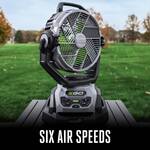 EGO POWER+ Cordless Tabletop Oscillating Misting Fan
