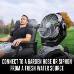 EGO POWER+ Cordless Tabletop Oscillating Misting Fan
