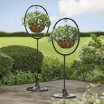Ellipse Freestanding Hanging Planter Stand