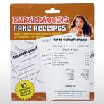 Embarrassing Fake Receipts