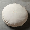 Embroidered French Linen Dog Bed