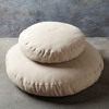 Embroidered French Linen Dog Bed