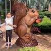 Enormous Squirrel Statue