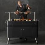 Everdure Hub Grill II - Quick Start Open Charcoal Grill / Adjustable Height Rotisserie