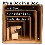 Evil Boxes Within Boxes Within Boxes Within Boxes Prank Gift Box Set