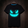 Evil Smile T-Shirt - Glows Blue in the Dark