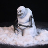 Evil Snowman Statue