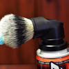 Evolution Brush - Universal Shaving Cream Can Brush