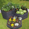 Exaco Modular Hexagon Raised Garden Bed Planter